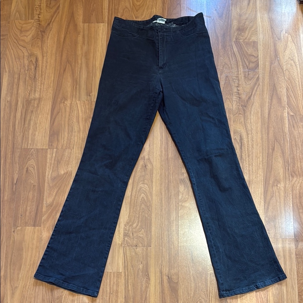 Dark black Flared Jeans